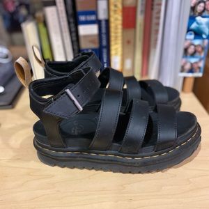 Dr. Martens VEGAN BLAIRE WOMEN'S FELIX GLADIATOR SANDALS, size 8